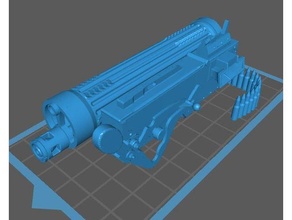 wwi vickers machine gun - assembled 3d print model - Mito3D
