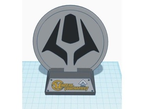 unreal tournament 99 phone dock charging stand 3d print model - Mito3D