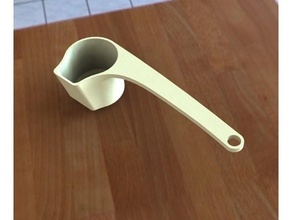 keurig k-cup refill measuring cup spoon coffee machine tamper espresso 3d print model - Mito3D