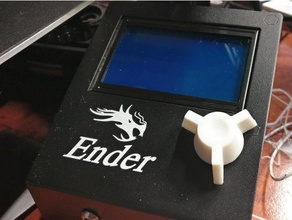 prusa inspirado codificador botão ender 3 3d print model - Mito3D