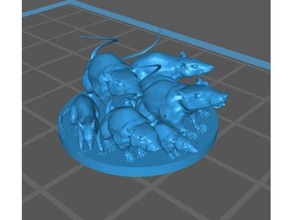 rat pack 3d print model - Mito3D