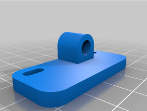 ender 5 filament holder 3d print model - Mito3D