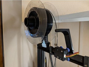 sovol sv01 filament sensor rail swivel 3d print model - Mito3D