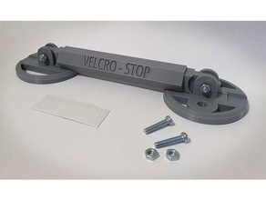 velcro-stop door carpet doorstop doorstopper velcro 3d print model - Mito3D