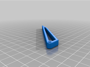 espiga pierna gopro plegable trípode 3d print model - Mito3D