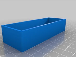 simple small box case storage 3d print model - Mito3D