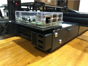 mounted platform raspberry pi 3d print model - Mito3D