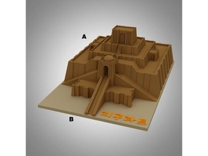 ziggurat history model building 3d print model - Mito3D