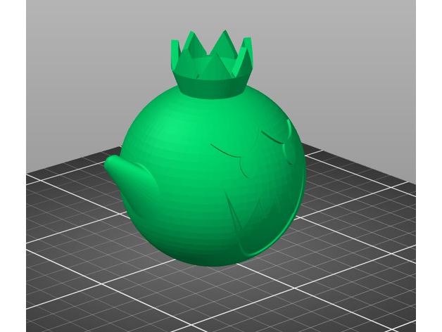 king boo 3D print model - Mito3D