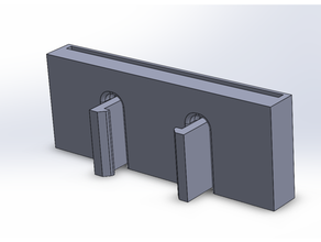 minimalista scrapper suporte clip in crialidade ender 3 personalizado pró mod raspador simples 3d print model - Mito3D