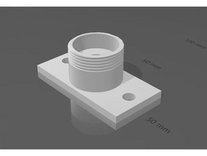 8020 sim çukur itici güç Virpil Çubuk Görüntüle binmek profilleri dizi 40 gerçek simülatör 3d print model - Mito3D