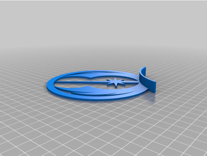 single mickey ear jedi order 3d print model - Mito3D