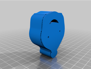 alz vykrajovatko cukrovi alzak cookie cutter 3d print model - Mito3D