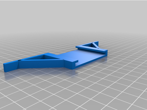 parallel edge guide laser lasercut square woodworking 3d print model - Mito3D