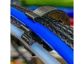 çift ptfe kablo klips Zımba teli tubo teflon 4mm tüp binmek 3d print model - Mito3D