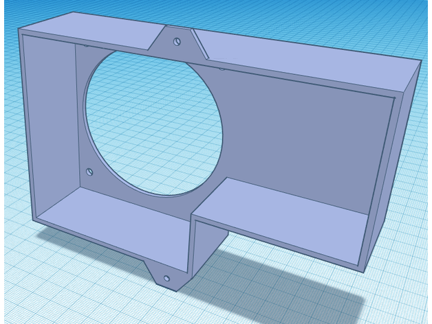 ld 002r Rückseite Ventilator montieren entlüften leiten Realität ld002r 3D print model - Mito3D