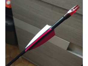 fletching flecha 3d print model - Mito3D