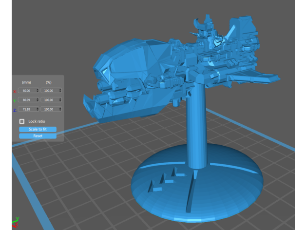 flotas guerra ftl merodeador asesino pesado buques 3D print model - Mito3D