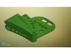 porta llaves torx 3d print model - Mito3D