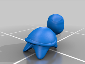 assustador tartaruga 3d print model - Mito3D
