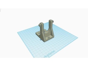 extintor parede suporte ganchos borracha banda 3d print model - Mito3D