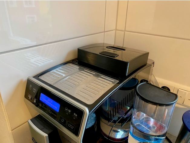 de'longhi autentica cappuccino allargamento vano fagioli erazione fagiolo estensione caffè Chicco caffe macchina per delonghi longhi caffee chicchi kaffeemaschine 3D print model - Mito3D