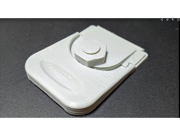 mini Ustura bıçak ağzı kazıyıcı yeniden düzenleme 3D print model - Mito3D