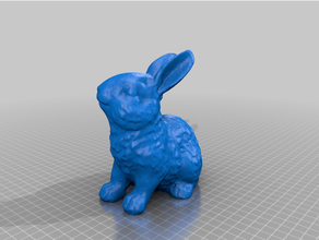 cute geocache bunny container geocaching 3d print model - Mito3D