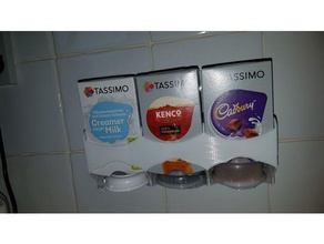 Tassimo carton titulaire soutien 3d print model - Mito3D