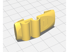 óculo búsqueda 2 enlace auricular cable acortar 3d print model - Mito3D