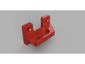 intertek m200 pull switch led light horizontal mounting bracket shelf 3d print model - Mito3D