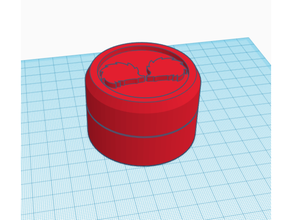 erizo anillo caja v3 pequeña 3d print model - Mito3D