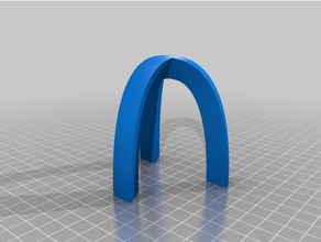 triple legged arch structural 3d print model - Mito3D