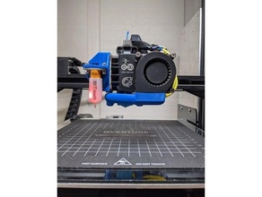 Hemera bltouch Ventilator montieren überarbeitet 40mm Ender 3 3d print model - Mito3D