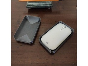 microsoft surface mobile mouse case 3d print model - Mito3D