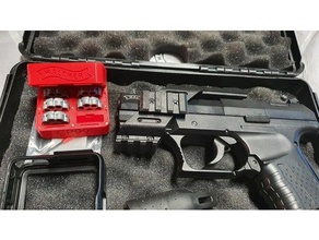 walther cp99 spare mag case air gun pistol rifle co2 magazine storage umarex 3d print model - Mito3D