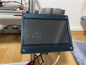 7 pulgada monitor montar 2020 extrusión pulpos rpi 3d print model - Mito3D