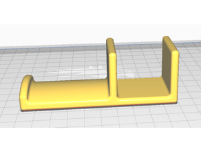 underdesk cuffia titolare supporto cuffie appendiabiti gancio 3d print model - Mito3D