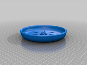 cœur fleur pot self centering soucoupe 3d print model - Mito3D
