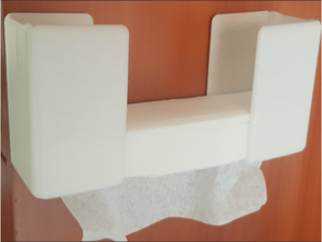 paper hand towel dispenser 3d print model - Mito3D