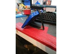 nintendo 2ds compact kick stand 3d print model - Mito3D