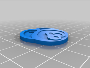 among us dead body key chain 3d keychain keychains amongus game autodesk fusion 360 fusion360 madewithfusion360 personaje pla videogame videojuego video games 3d print model - Mito3D