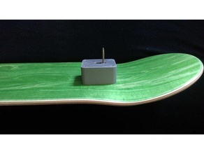 skateboard deck hanger 3d print model - Mito3D