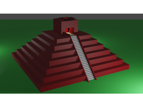 mayan pyramid mayan pyramid 3d print model - Mito3D