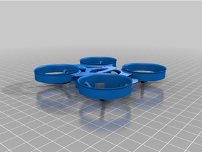 mobula 7 whoop frame drone micro quadcopter 3d print model - Mito3D