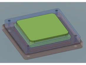 am4 Ryzen Concha lapidação ajudante 3d print model - Mito3D