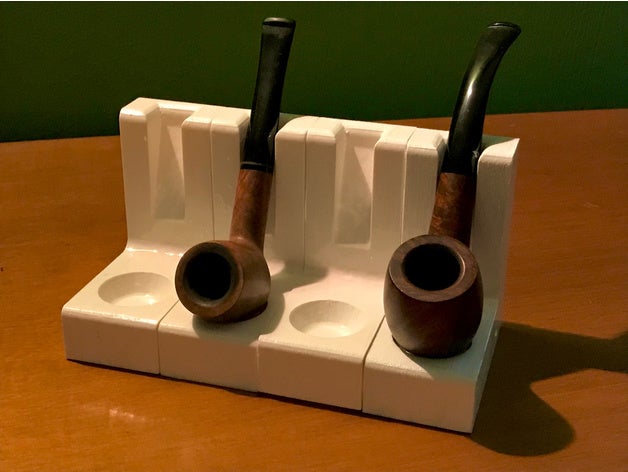 pipe holder 3D print model - Mito3D