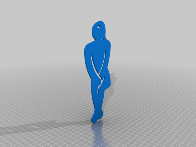 unisex toilet sign 3D print model - Mito3D