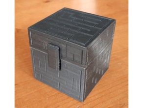 peito Minecraft estilo Tesouro 3d print model - Mito3D