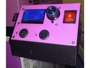 caso bainha skr v13 rgb mini12864 13 12864 caixa caja ventilador luz mini mini12864lcd pequeno 3d print model - Mito3D